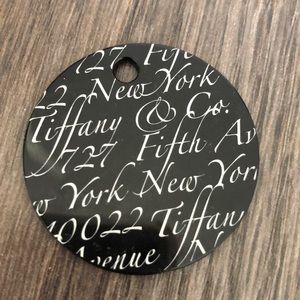 Tiffany Necklace Charm